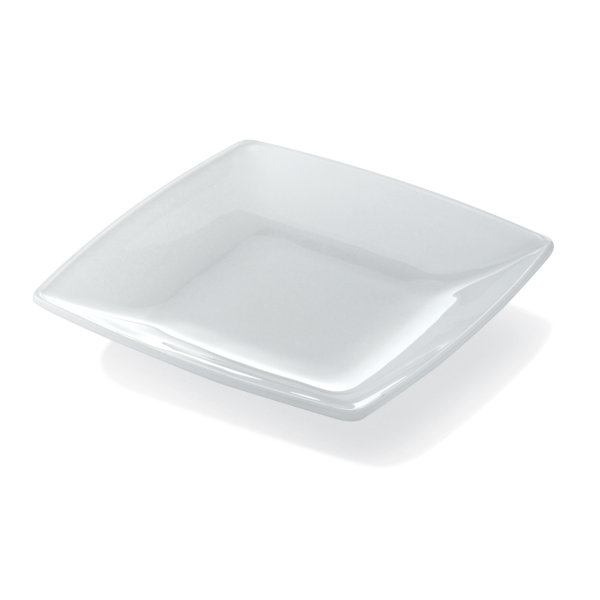 Barski 7'' Glass Appetizer Plate Set of 4 Wayfair